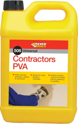 Everbuild 506 Contractors PVA 5L