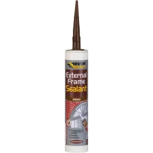 Everbuild External Frame Acrylic Sealant Brown 290ml