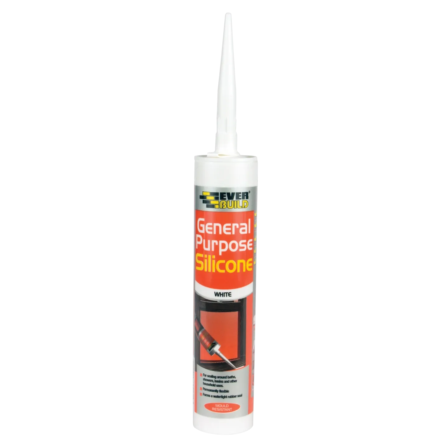 Everbuild General Purpose Silicone White 280ml