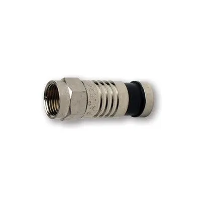 F-Type SealSmart Compression Connectors - RG6, 10/Pkg (PLT-18007)