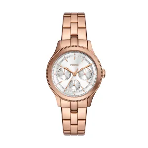 Fossil Women's Brynn Multifunction, Rose Gold-Tone Stainless Steel Watch