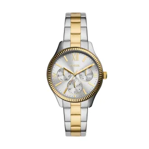 Fossil Women's Rye Multifunction, Silver-Tone Alloy Watch