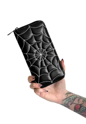 Foxblood - Spiderweb Black/White - Wallet