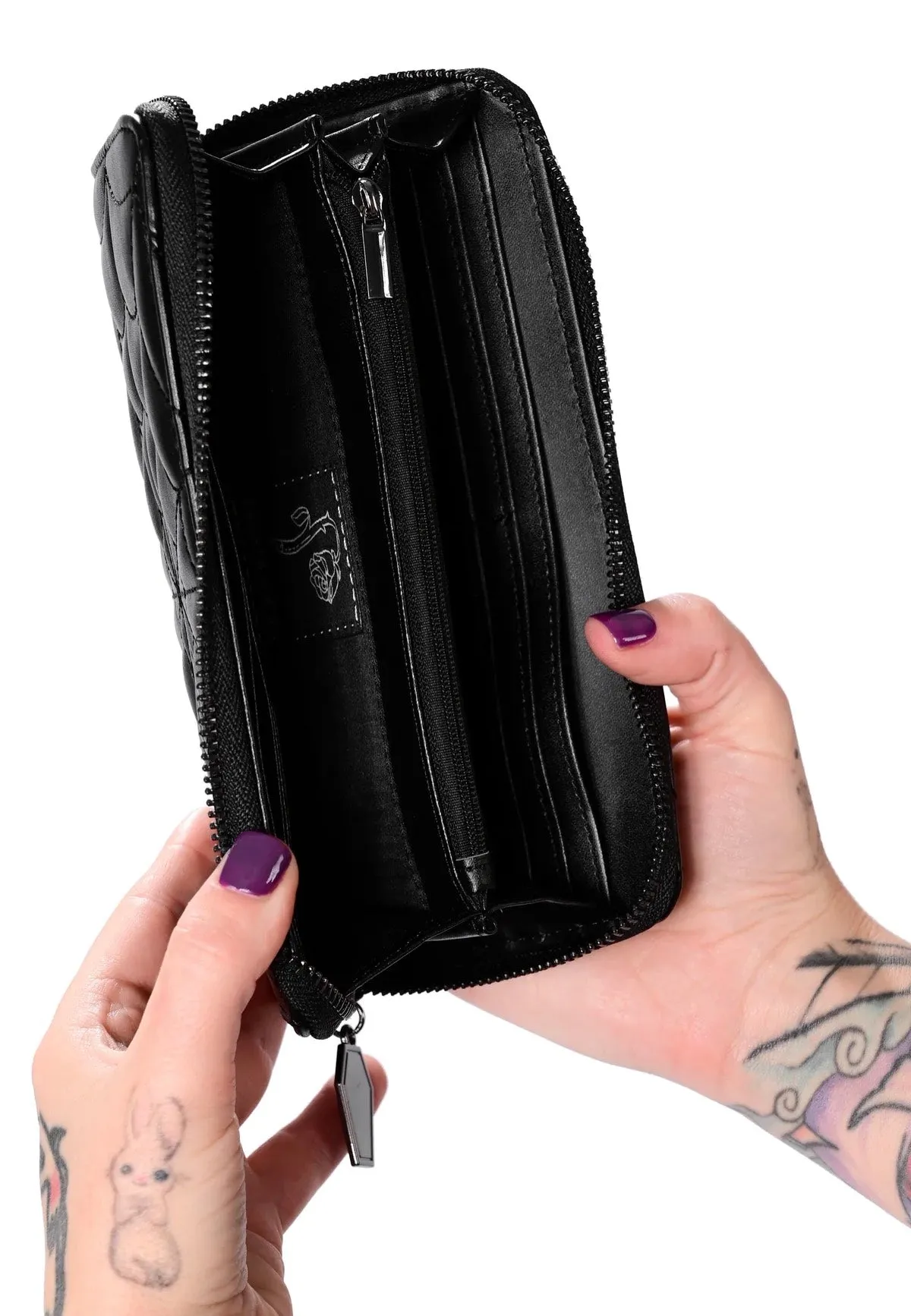 Foxblood - Spiderweb Black/White - Wallet