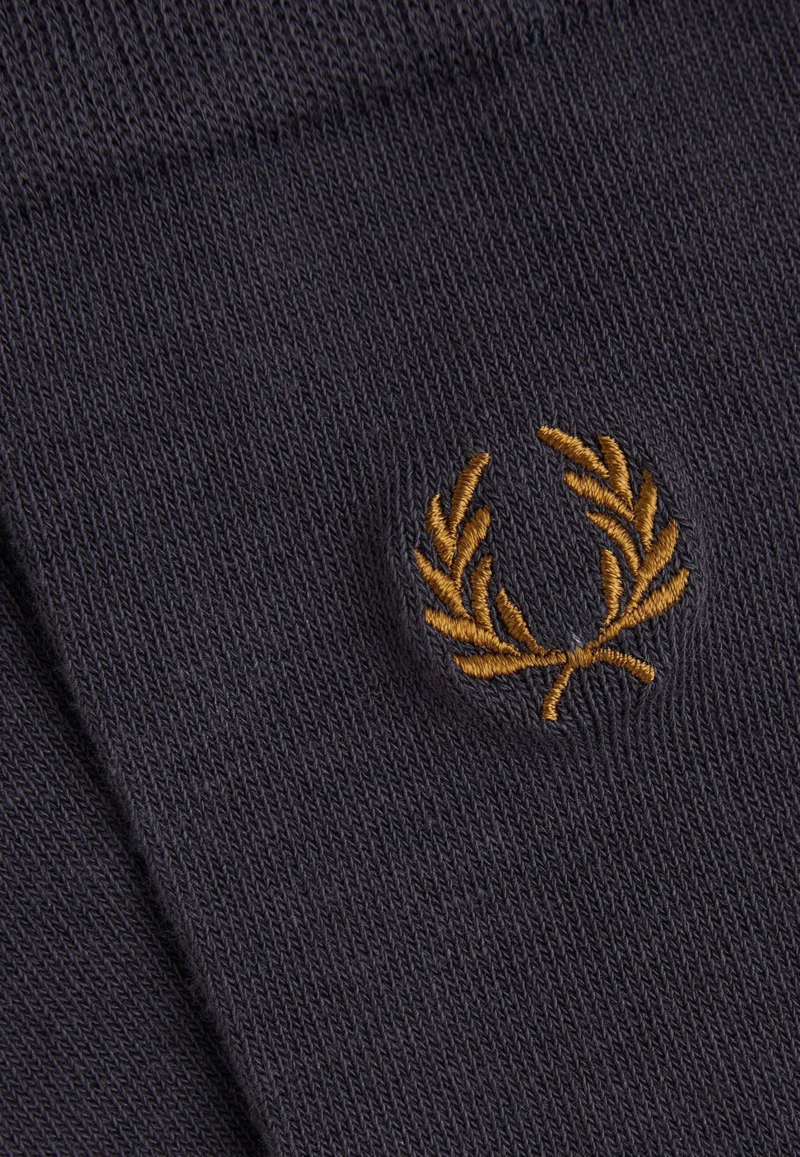 Fred Perry - Classic Laurel Wreath Anchor Grey/Dark Caramel - Socks