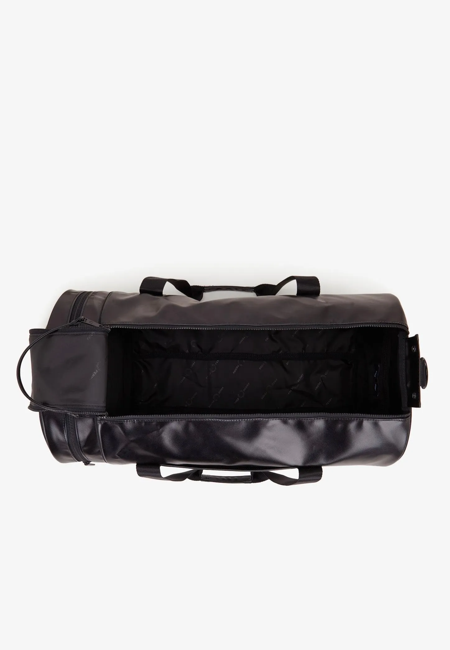 Fred Perry - Tonal Large Barrel Black/Gold - Dufflebag