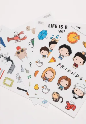 Friends - Gadgets 4 Sheets - Sticker