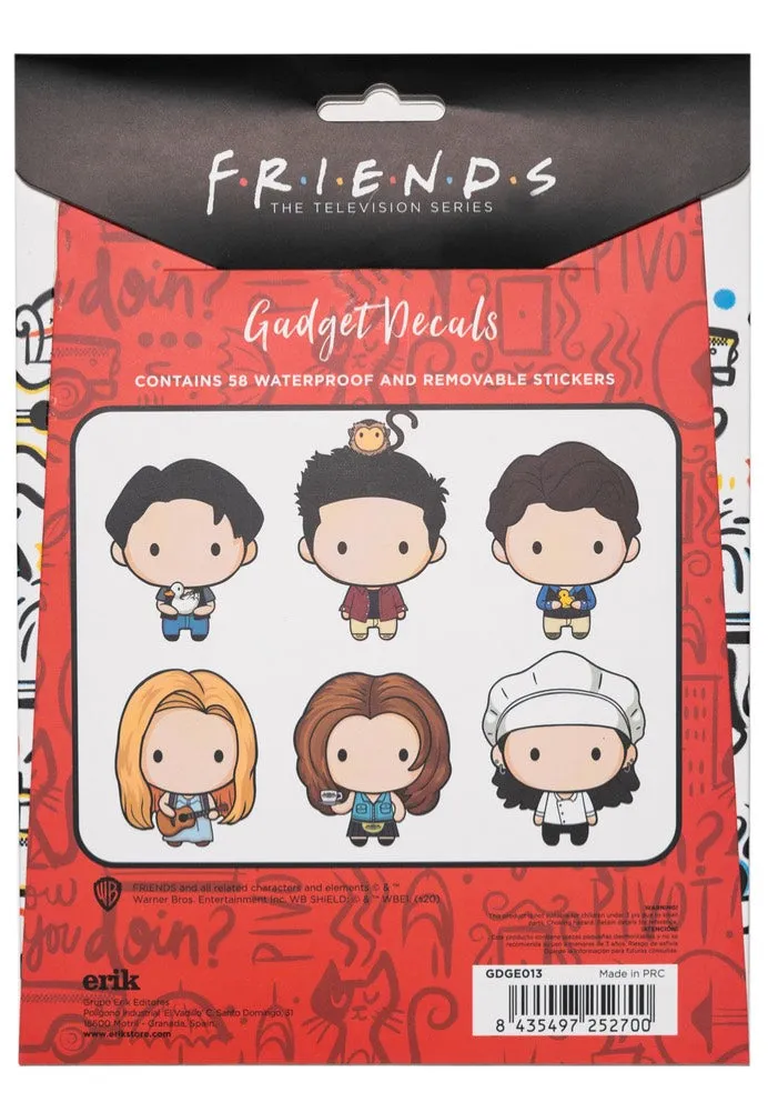Friends - Gadgets 4 Sheets - Sticker