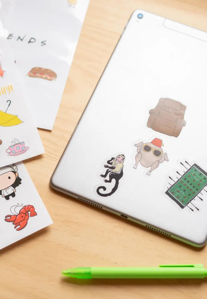 Friends - Gadgets 4 Sheets - Sticker