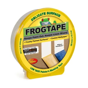 FrogTape Delicate Surface Painters Tape  Yellow