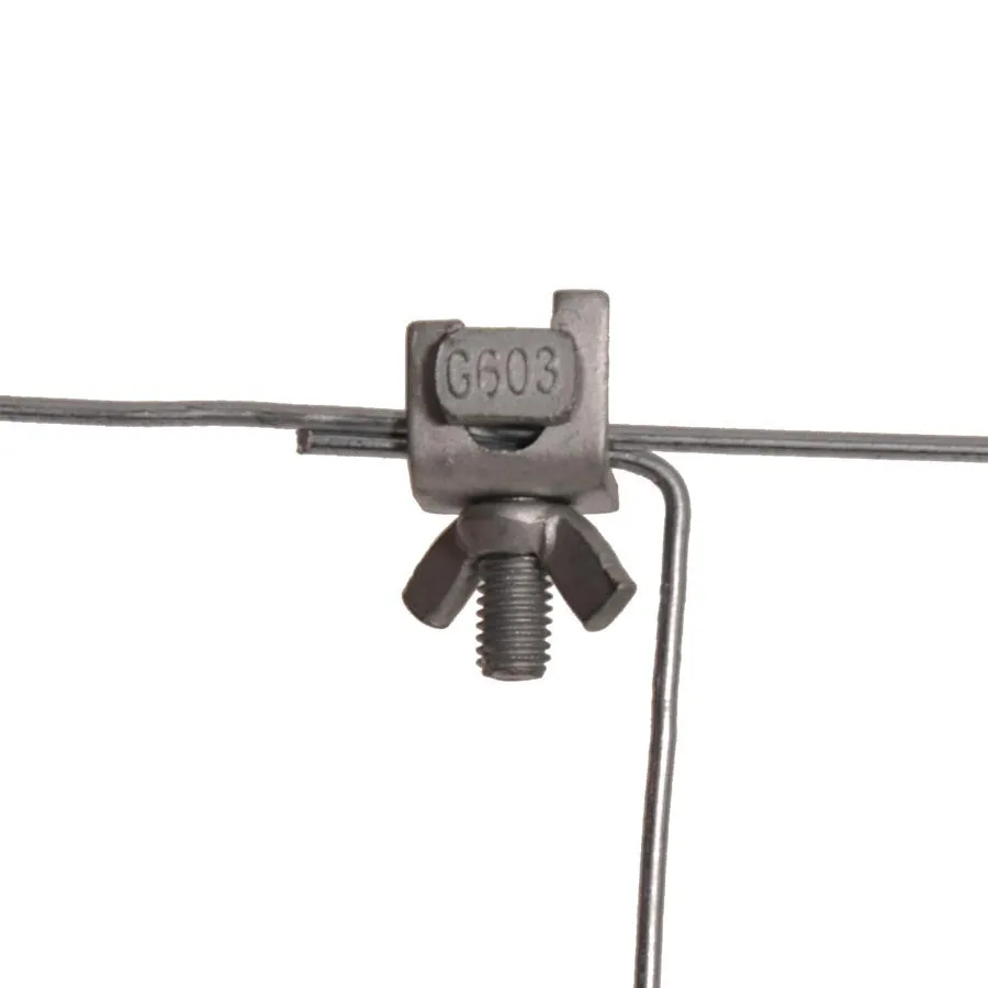 Gallagher Wire Clip Joint Clamp Angle Curved 10-Pack