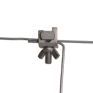 Gallagher Wire Clip Joint Clamp Angle Curved 10-Pack