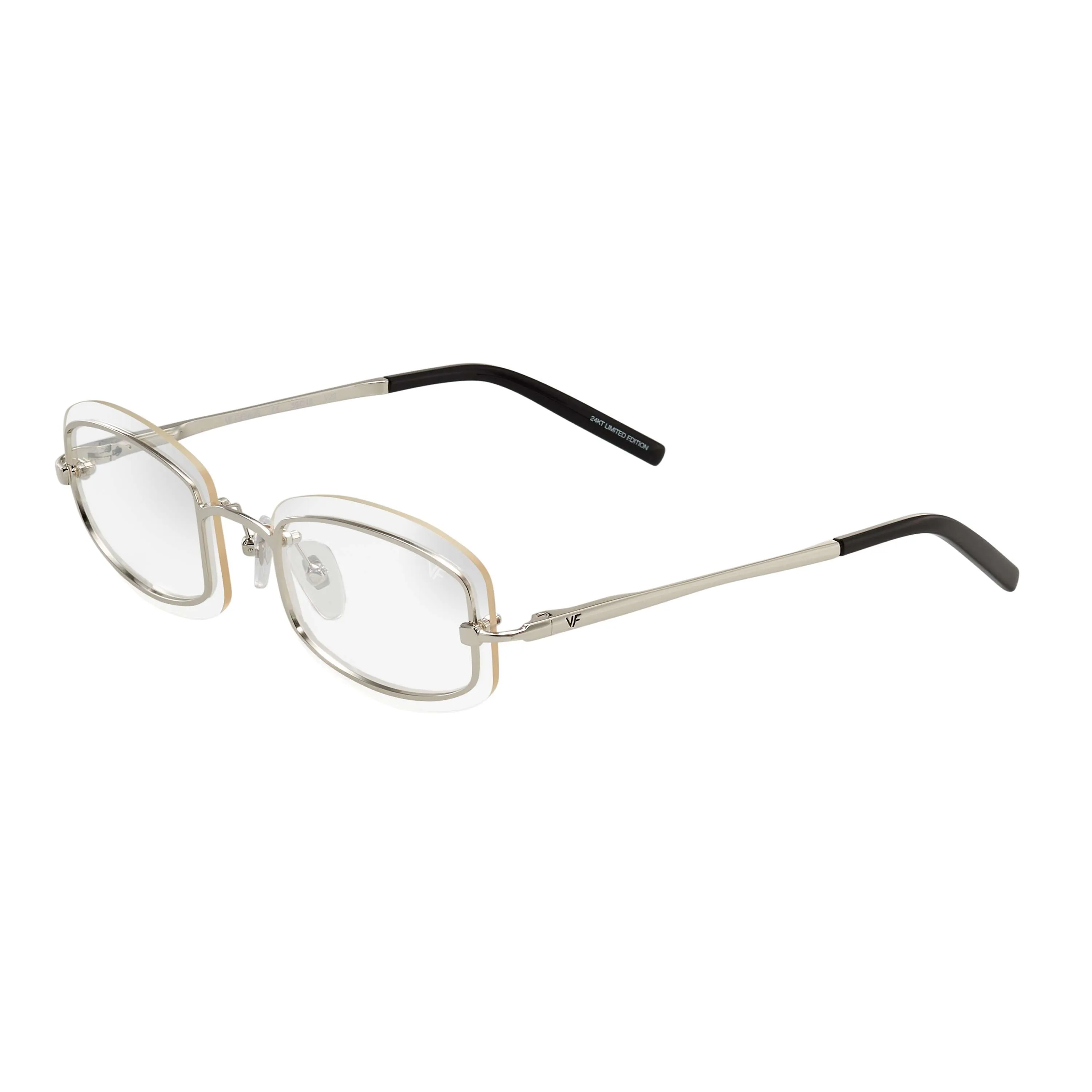 Genius Rimless 24KT White Gold
