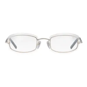 Genius Rimless 24KT White Gold