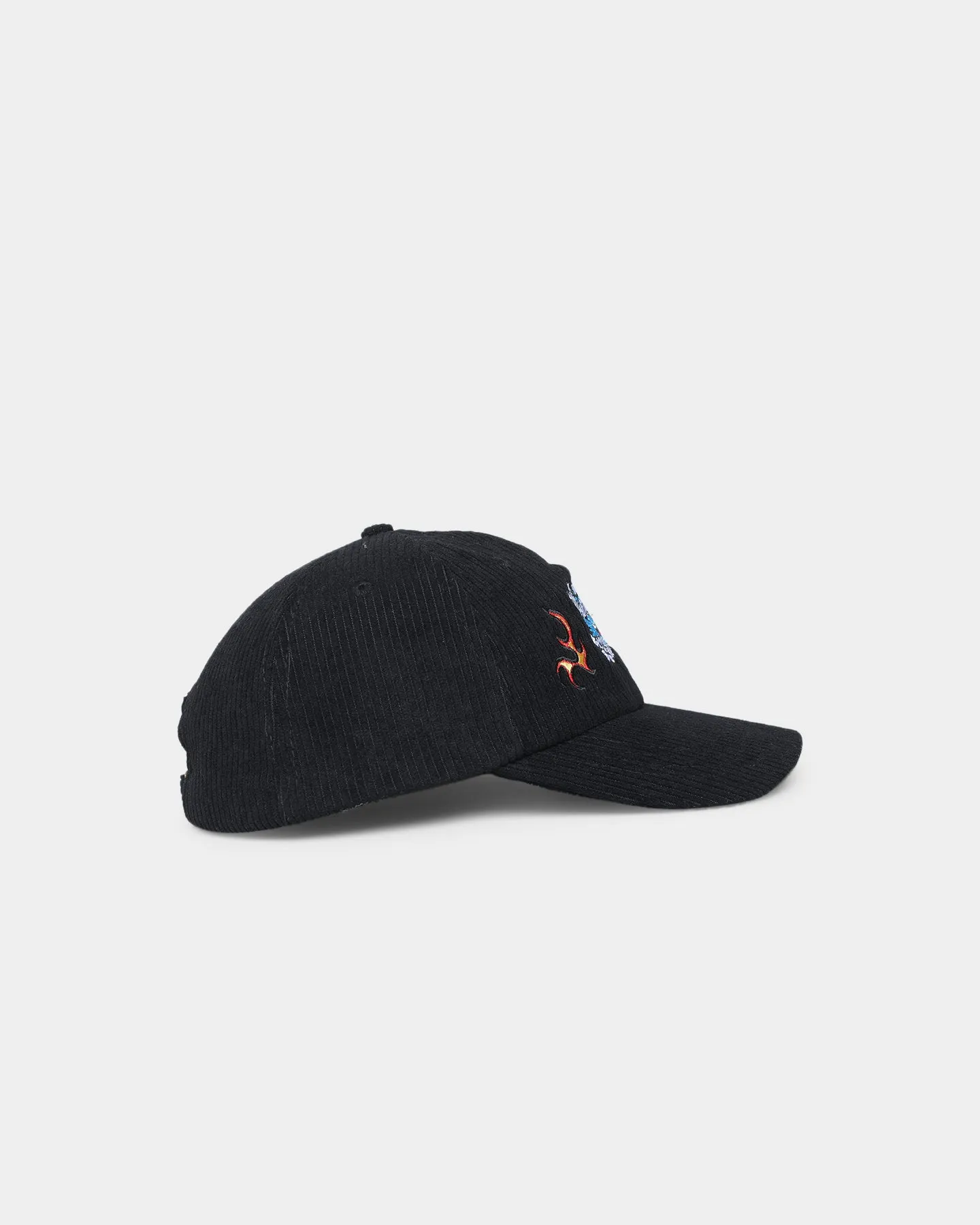 Goat Crew World Cord Dad Strapback Black