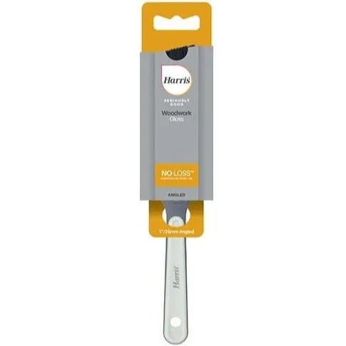 Harris Seriously Good Woodwork Gloss Angled Paint Brush 1in