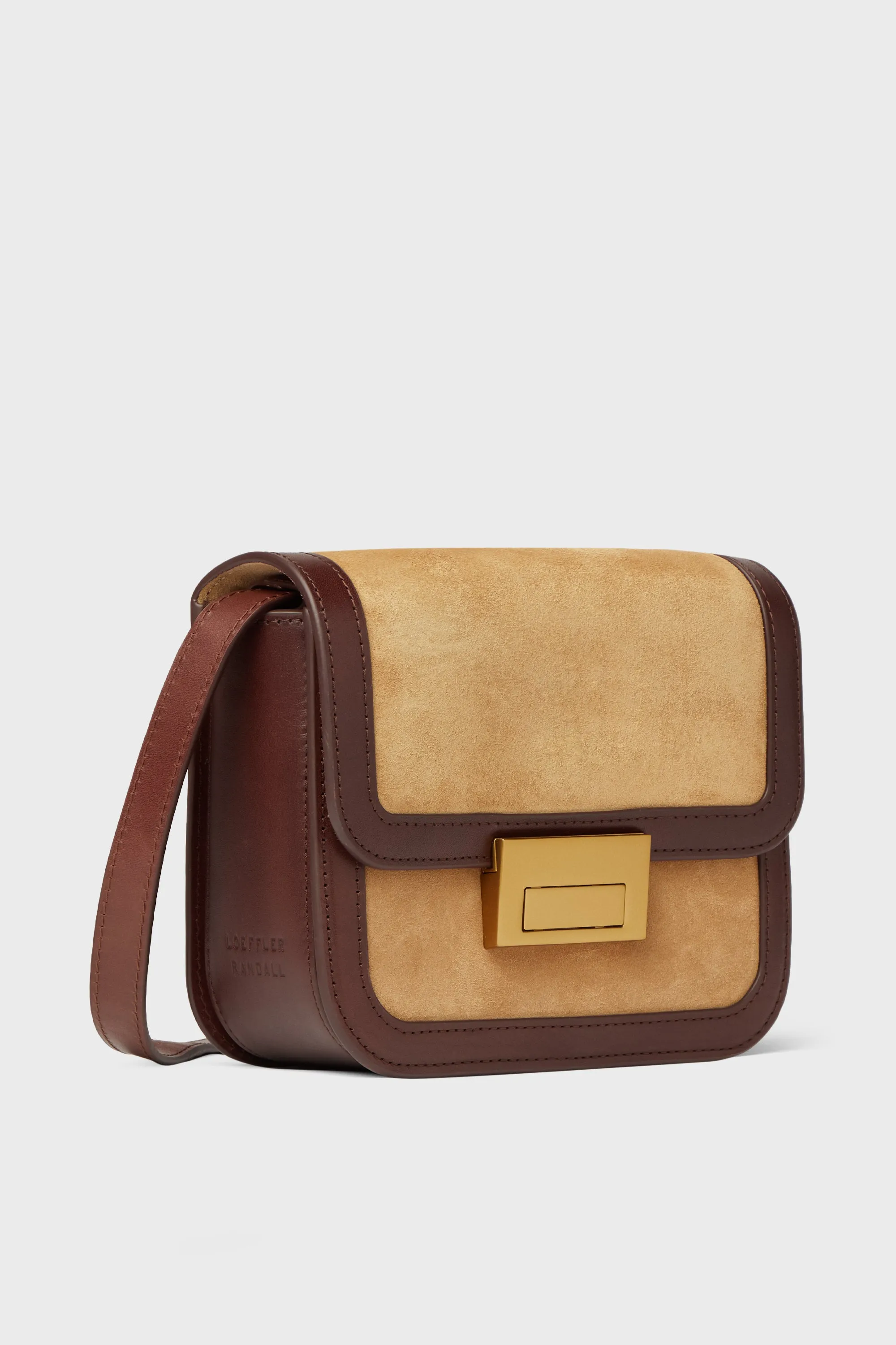 Hazel Suede Desi Bag