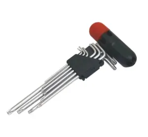 Hilka 9-Piece Security TX Star Key Set Metric