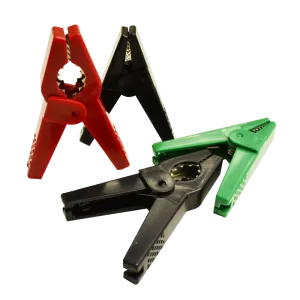 Hotline Large Plastic Crocodile Clips 4-Pack