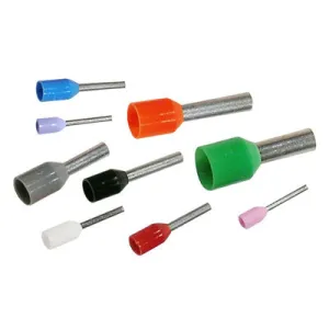 Insulated Wire Ferrule - 12AWG, Orange, Pkg/100 (105-812-100)