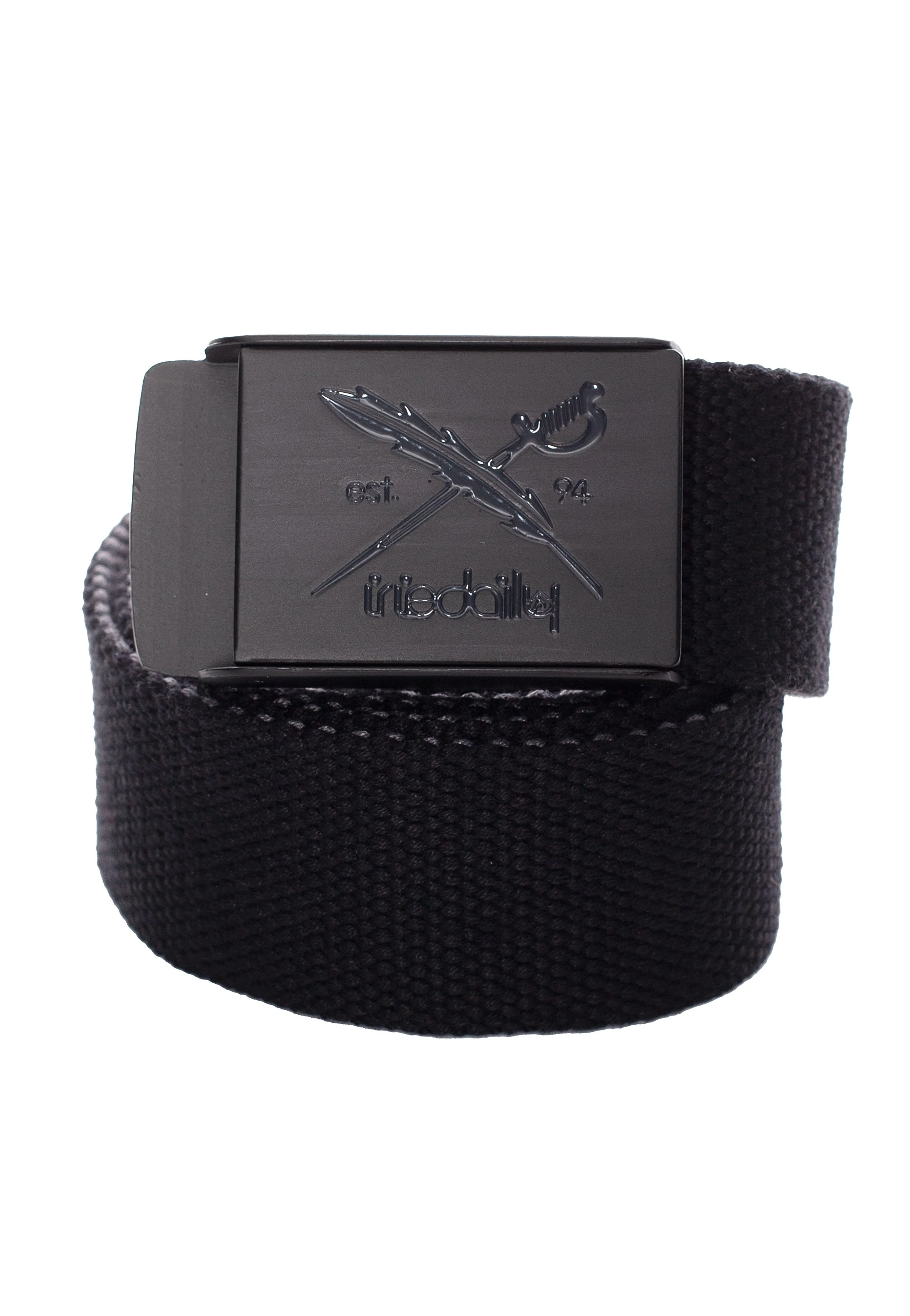 Iriedaily - Flip The Side Black Melange - Belt