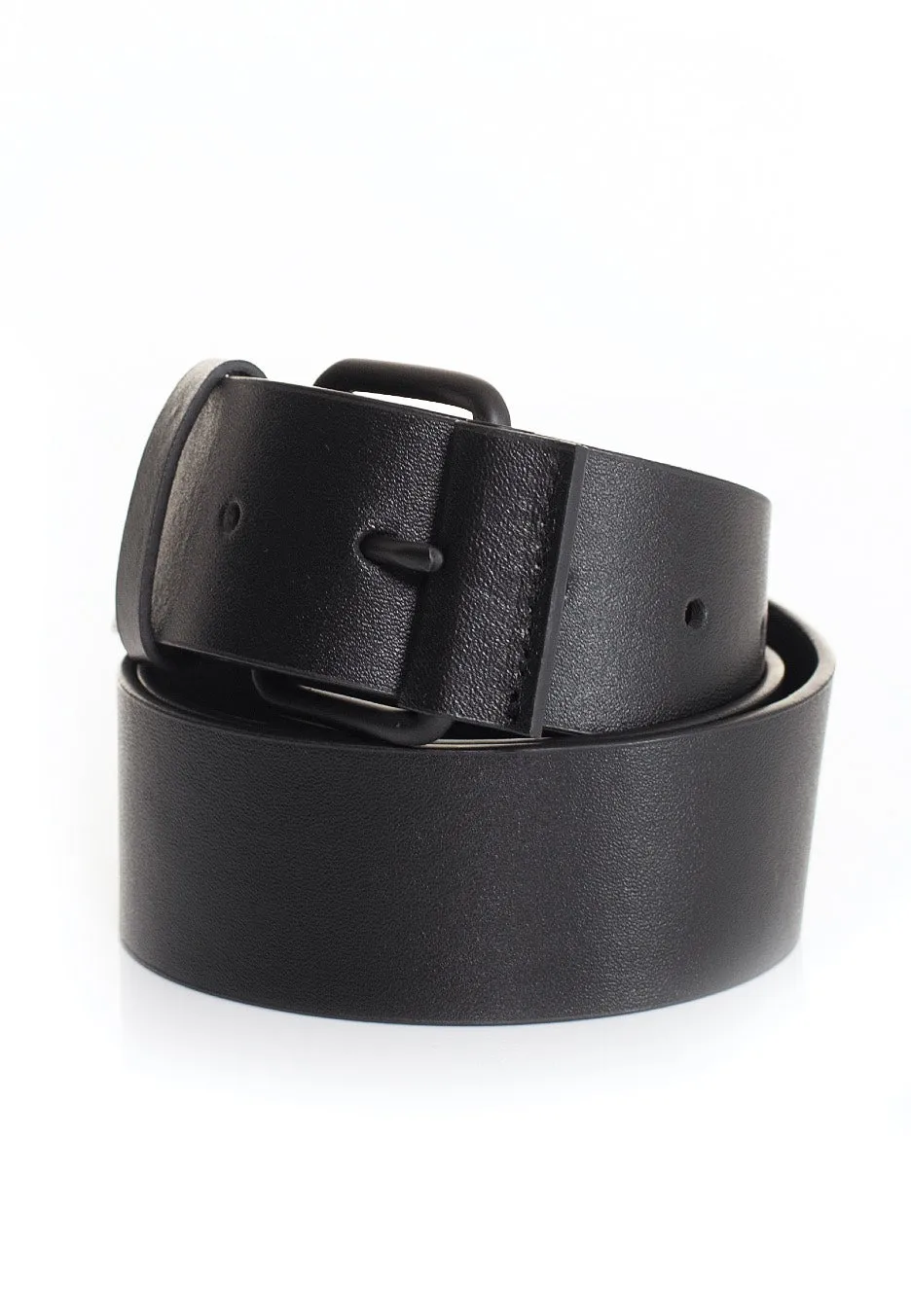 Ironnail - Stripe wWith Fat Loop Black - Belt