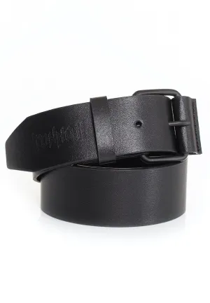 Ironnail - Stripe wWith Fat Loop Black - Belt