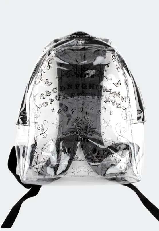 Jawbreaker - Gothic Skull Clear Mini Black - Backpack