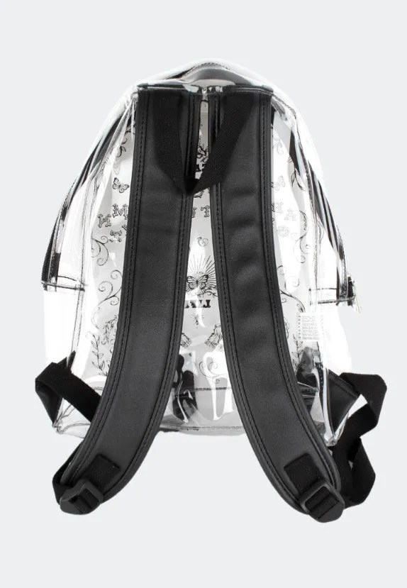 Jawbreaker - Gothic Skull Clear Mini Black - Backpack