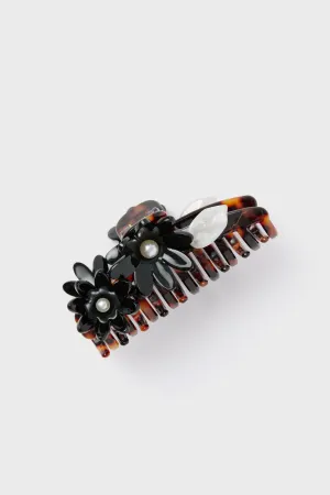 Jet Petunia Claw Clip