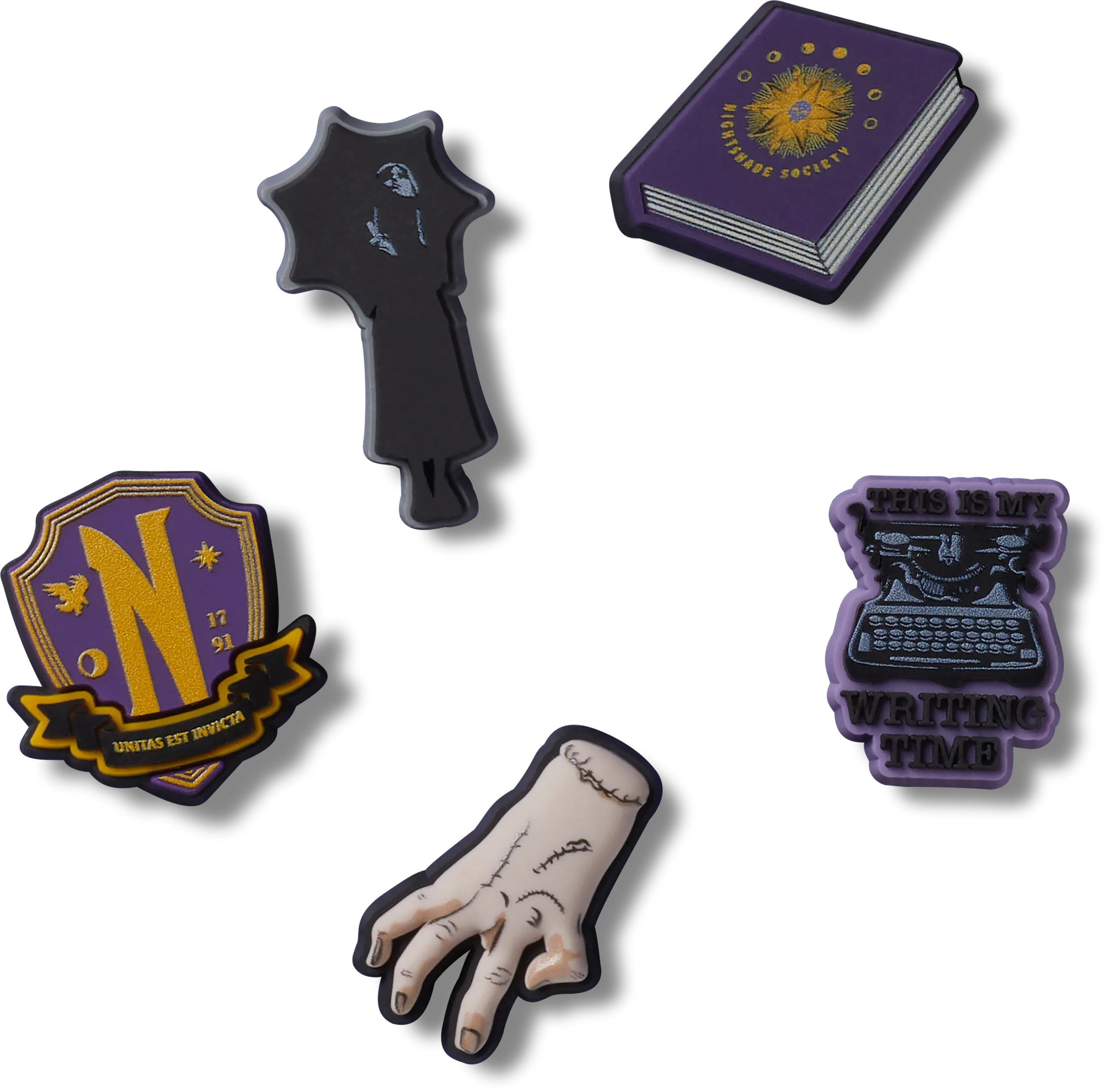 Jibbitz™ Addams Family 5-Pack