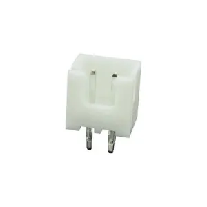 JST XH Connector, 2.5mm pitch, 2 pin, Male, Pkg/5 (JSTXH-2M-5)
