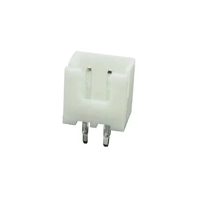 JST XH Connector, 2.5mm pitch, 2 pin, Male, Pkg/5 (JSTXH-2M-5)