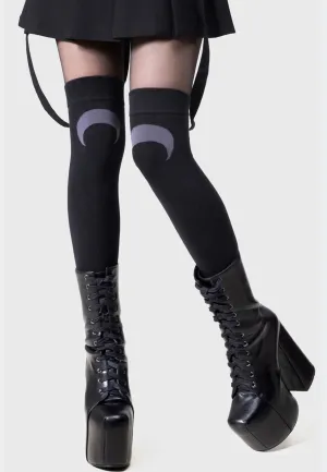 Killstar x Kihilist - Lunaloom Knee High - Socks