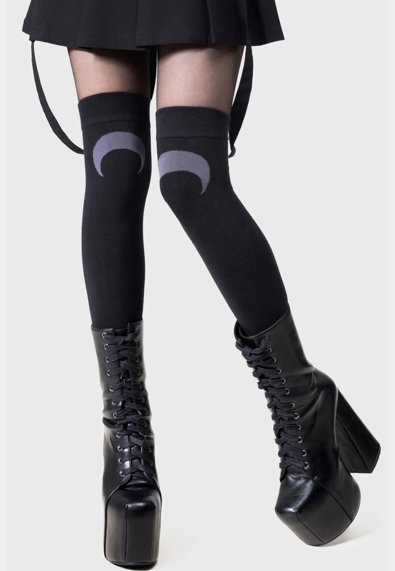 Killstar x Kihilist - Lunaloom Knee High - Socks