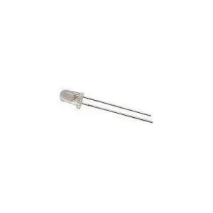 LED - 3mm Red Super Bright, 1,800mcd, Pkg/5 (55-532SB-5)