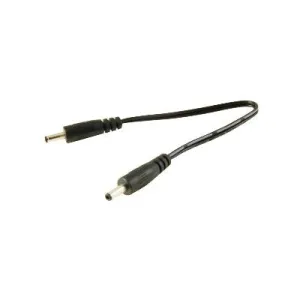 LED Light Bar DC Connector, Male-to-Male, Black, 18cm (7.08in) (69-LLA-01)
