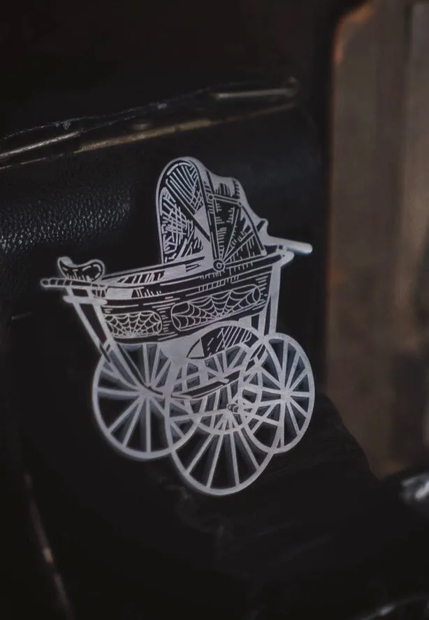 Lively Ghosts - Dark Carriage - Pin