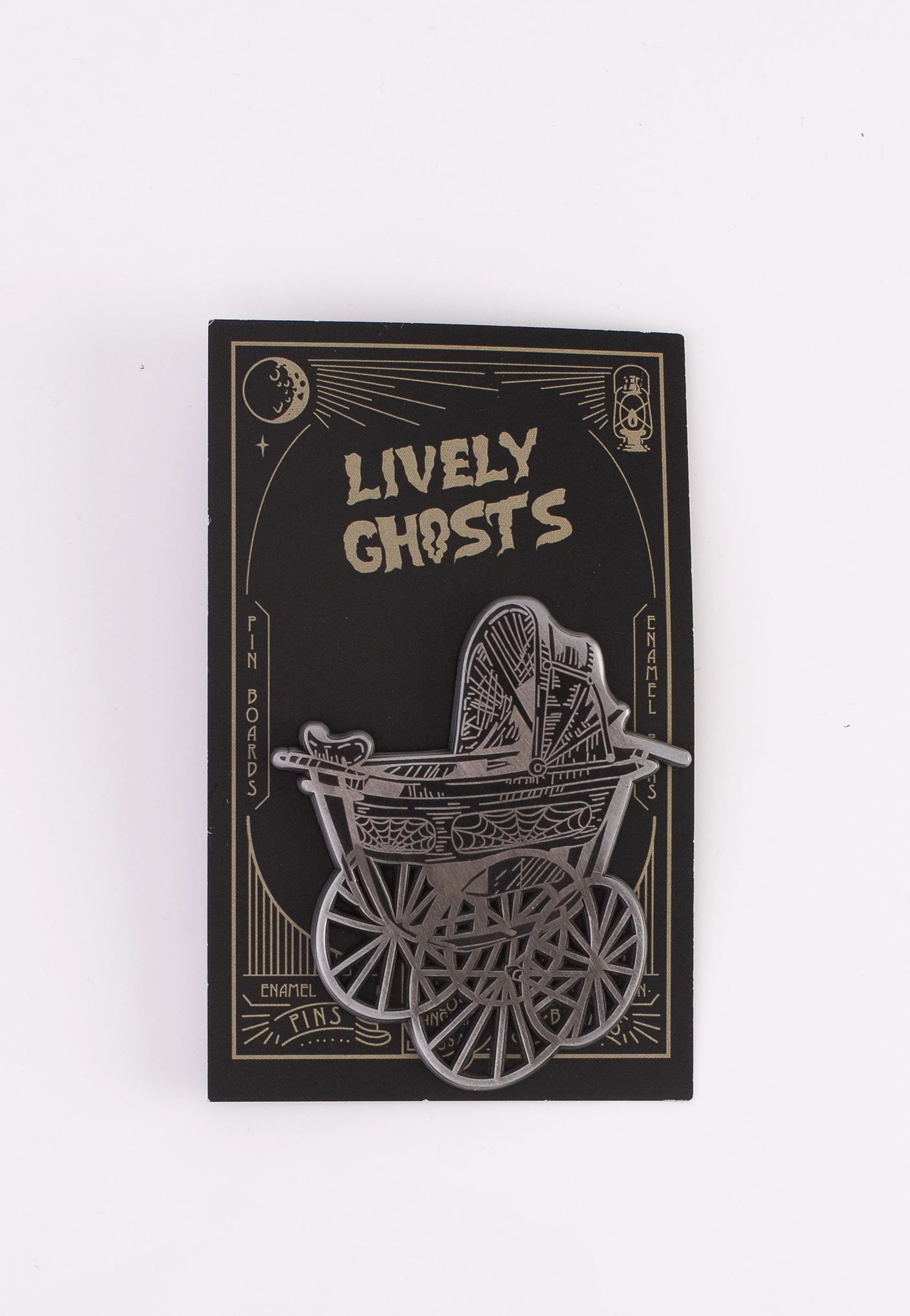 Lively Ghosts - Dark Carriage - Pin