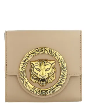 Logo Plaque Compact Wallet