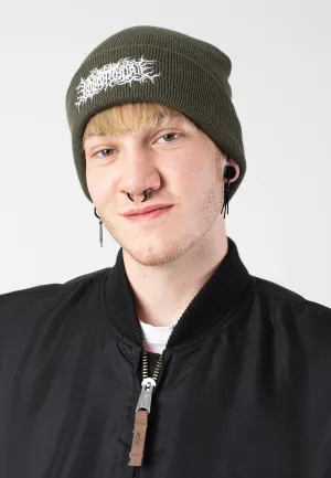 Lorna Shore - Logo Olive Green - Beanie
