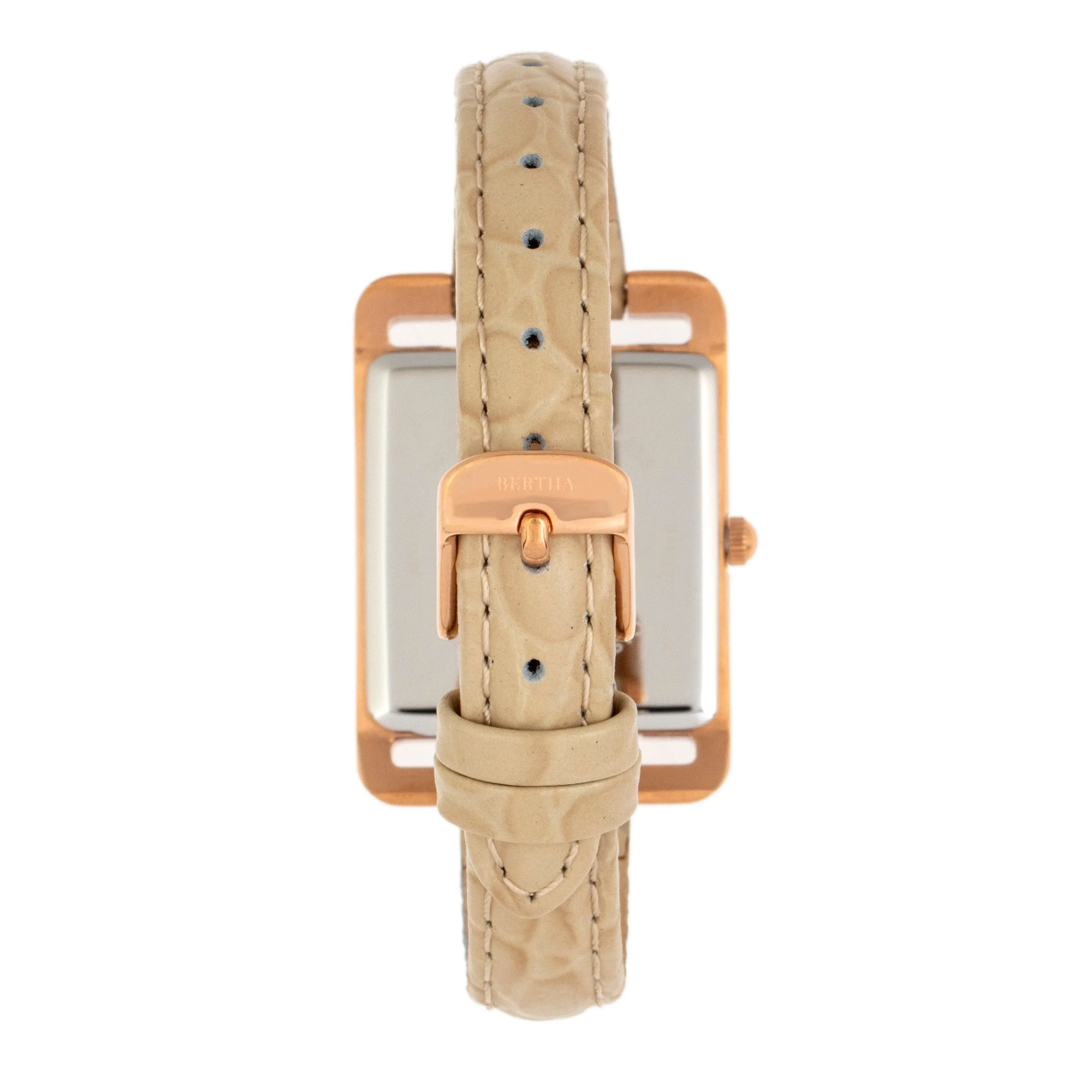 Marisol Swiss MOP Leather-Band Watch