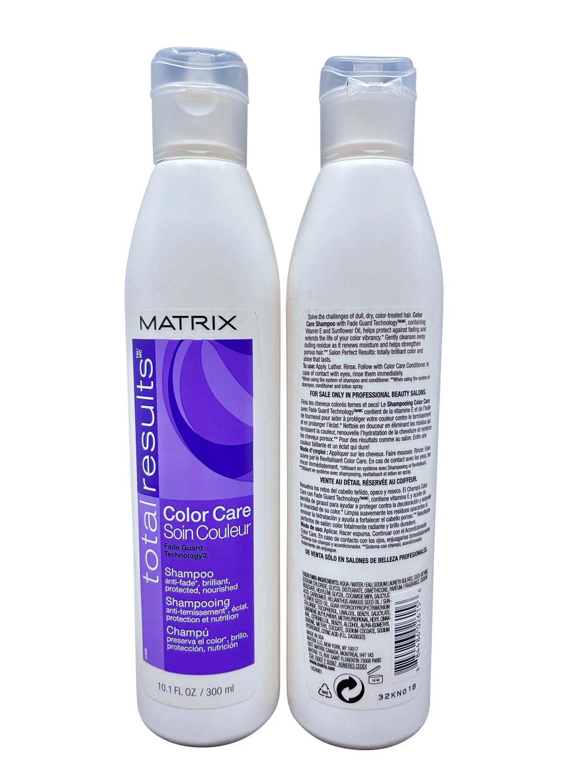 Matrix Total Results Color Care Shampoo 10.1 OZ Set of 2