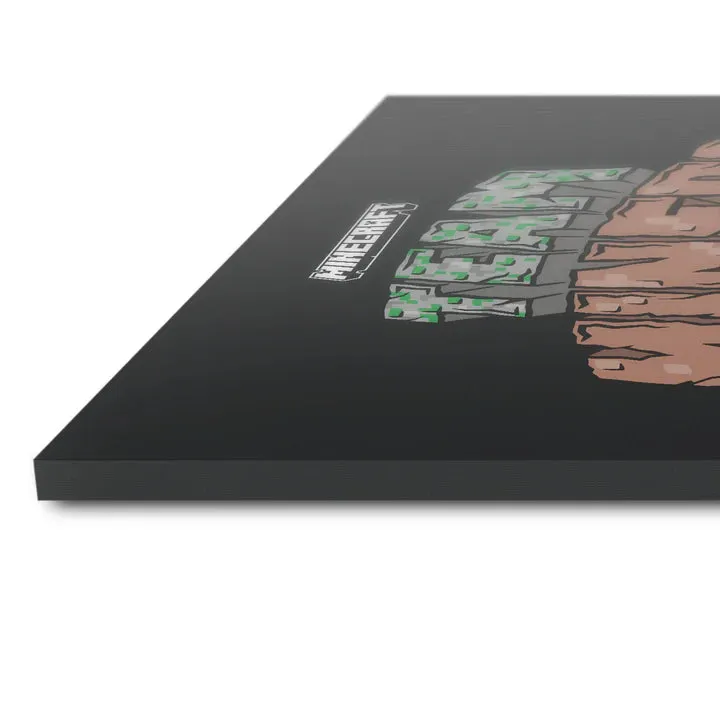 Minecraft (Team Miners) 60X80 Canvas