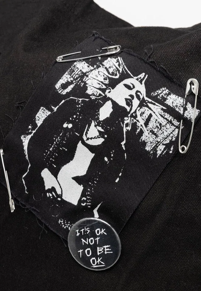 Minga London - Gothic Romance Black - Tote Bag