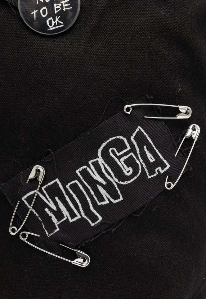 Minga London - Gothic Romance Black - Tote Bag
