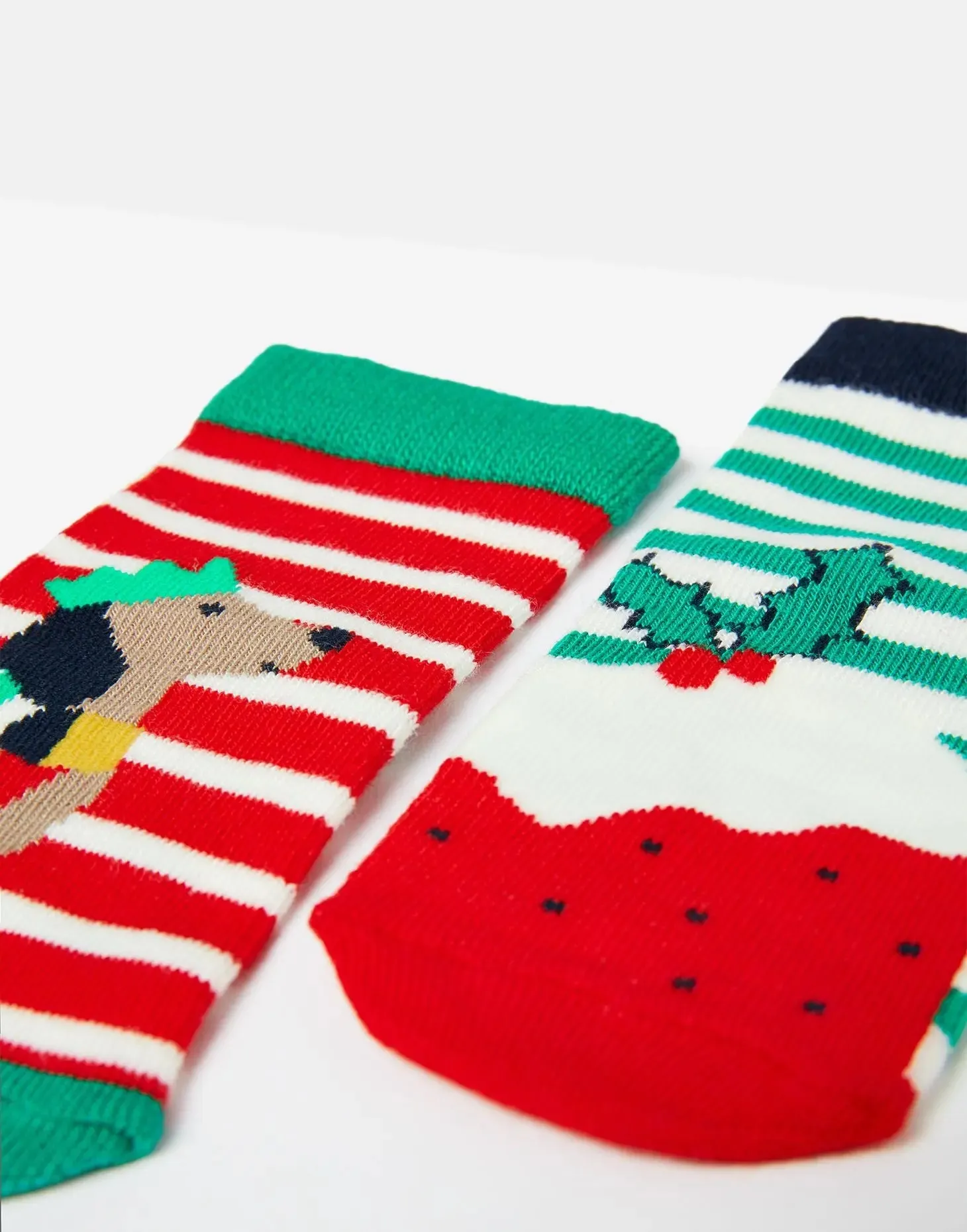 Neat Feet 2 Pack Of Socks - Pudding | Joules