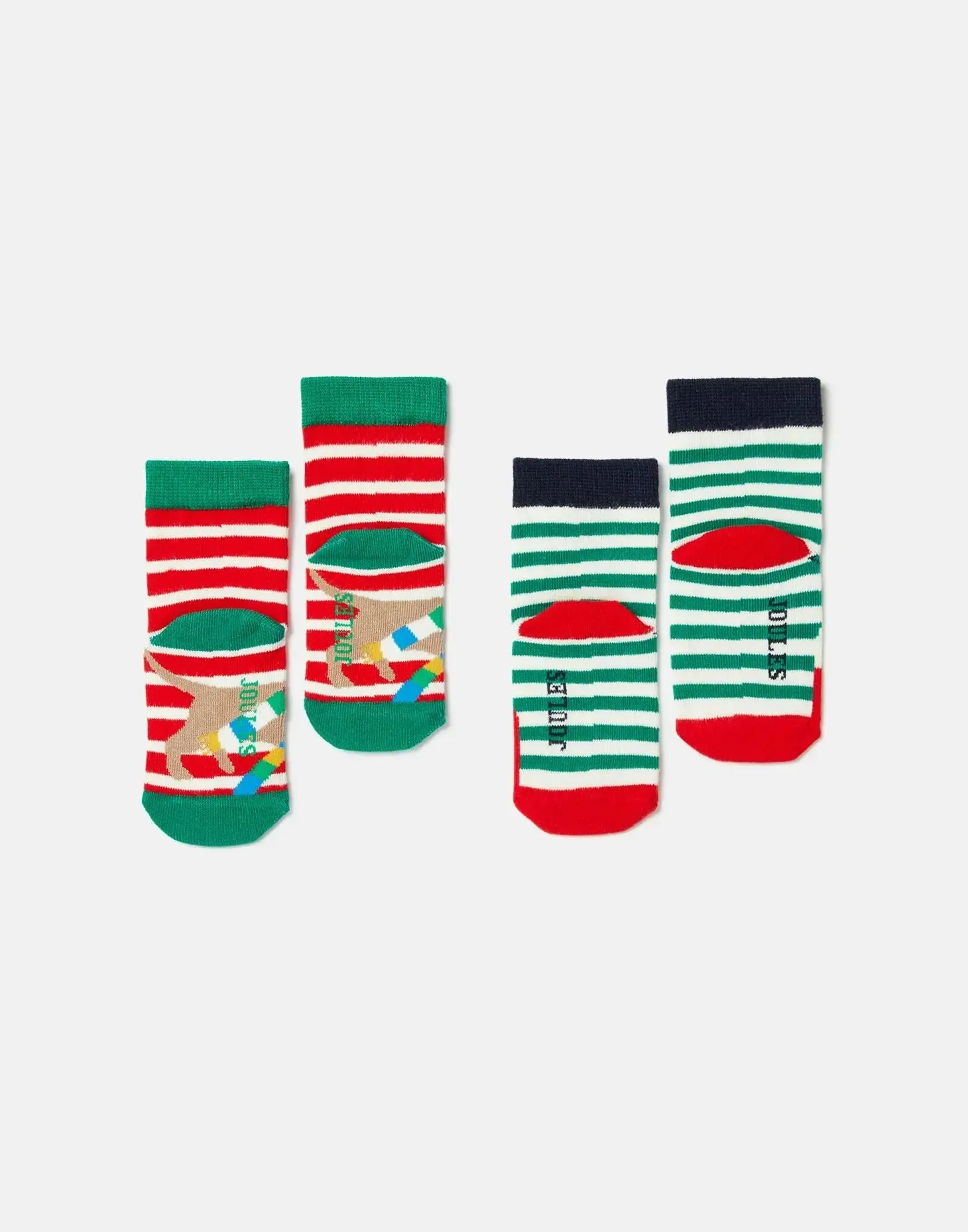 Neat Feet 2 Pack Of Socks - Pudding | Joules