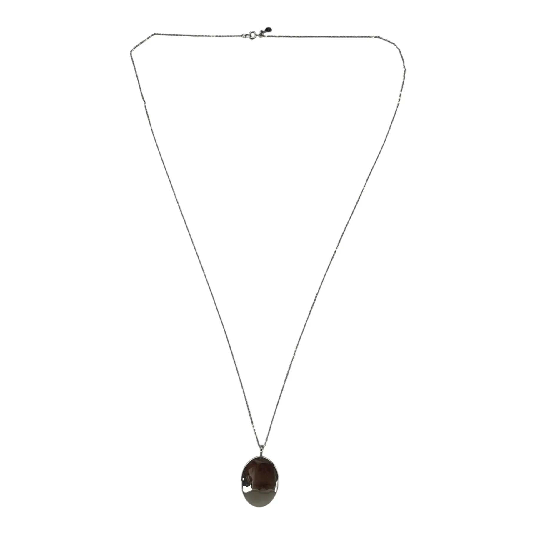 Necklace Charm By Loft In Silver