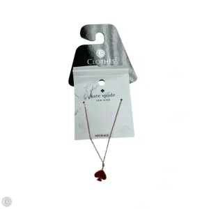Necklace Designer By Kate Spade